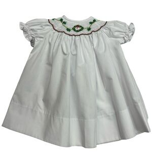 NWT Bailey Boys Smocked Wreath Bubble Float Dress 3m